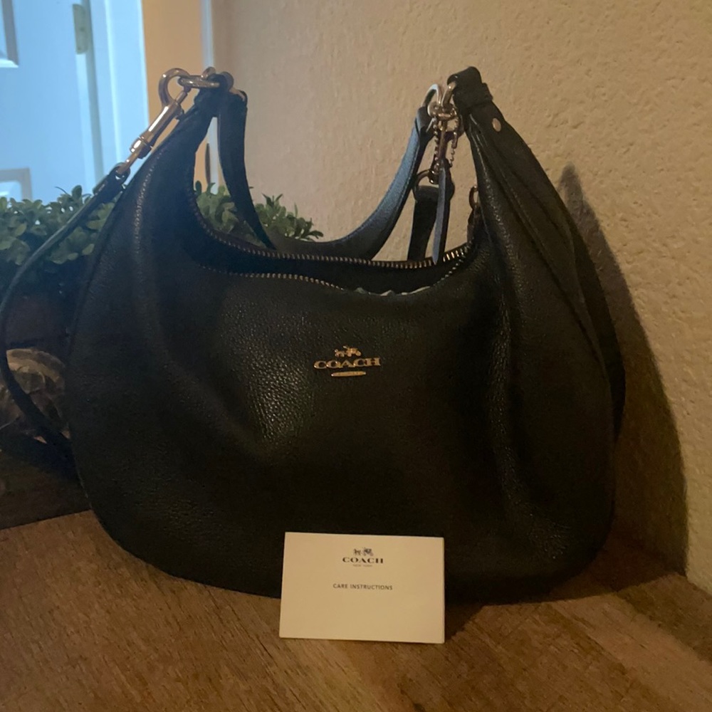 Black Coach handbag